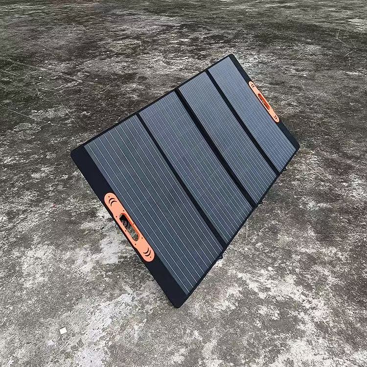 OEM! Folding solar charging panel, power storage, solar photovoltaic panel folded outdoor, direct charging.