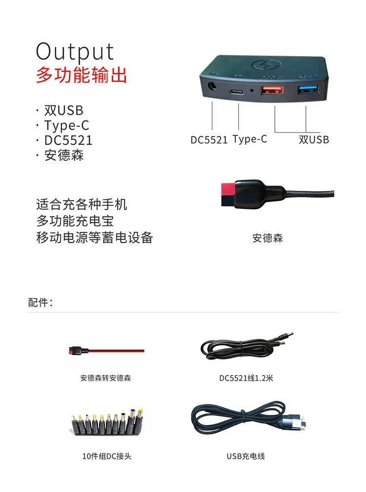 OEM! Folding solar charging panel, power storage, solar photovoltaic panel folded outdoor, direct charging.